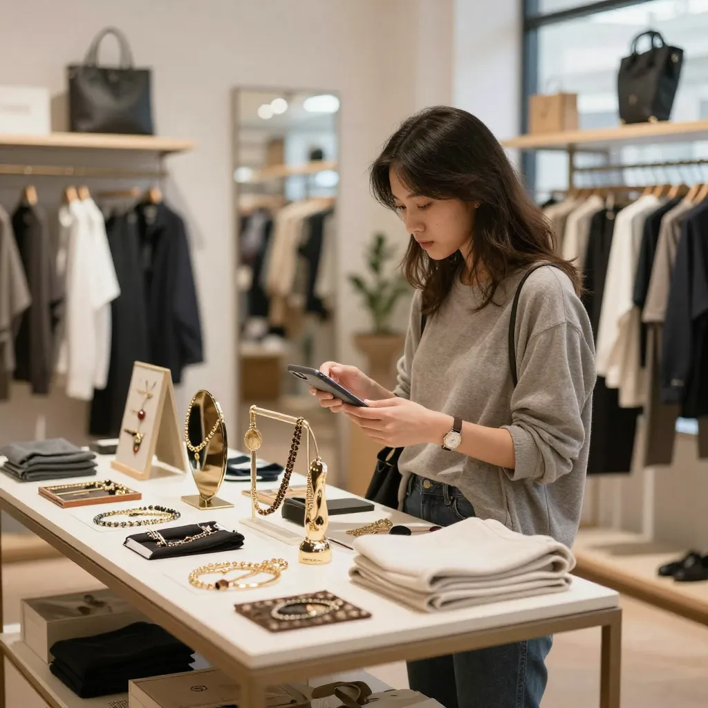 Featured coastal decor display